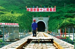 Yiwan railway and tunnel
